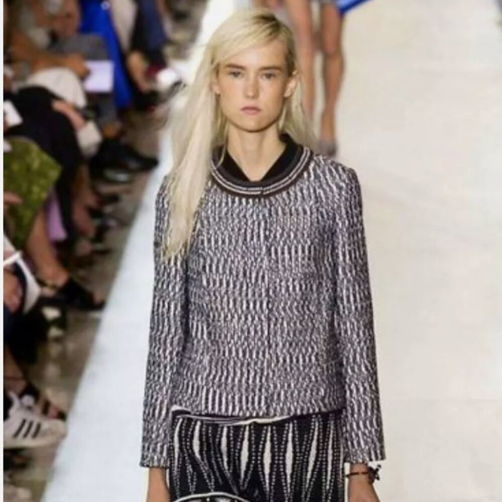 Tory Burch Marble Print Jacket